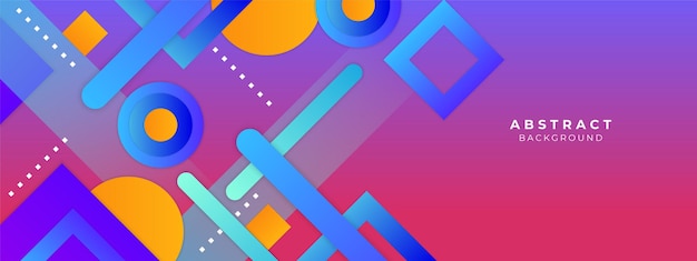 Moderne abstracte achtergrond met verschillende kleuren vector illustratie
