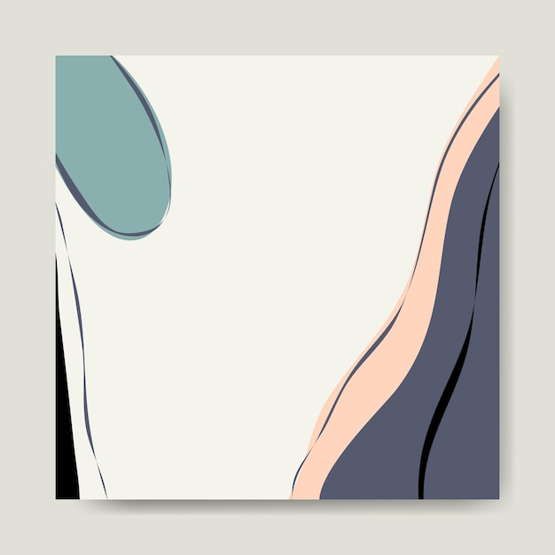 Moderne abstracte achtergrondenminimale trendy stijl verschillende vormen opzetten ontwerpsjablonen