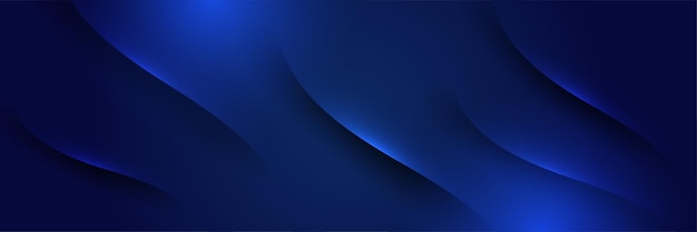 Moderne abstracte donkerblauwe achtergrond voor spandoek vector illustratie sjabloon met patroon ontwerp voor technologie zakelijke bedrijfsinstelling partij feestelijke seminar en gesprekken