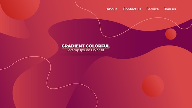 Moderne abstracte gradiënt golvende geometrische achtergrond Geschikt voor behang Banner Achtergrond Kaart Boek Illustratie bestemmingspagina cadeau omslag flyer rapport zaken sociale media