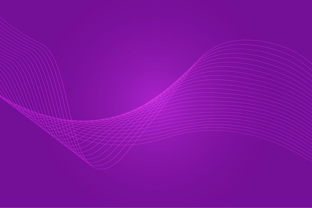 Moderne abstracte gradiëntcurve golvende lijnachtergrond