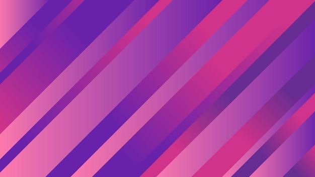 Moderne abstracte lijnen met kleurrijke gradiëntachtergrond