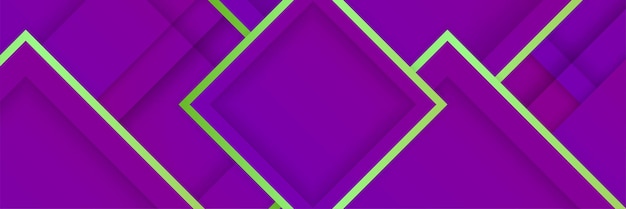 Moderne abstracte paarse bannerachtergrond