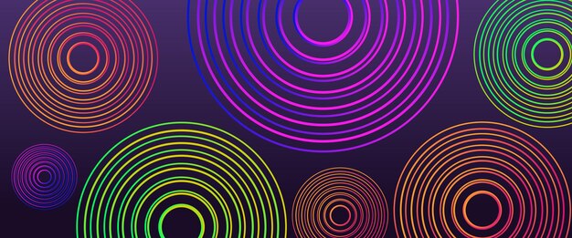 Moderne abstracte zakelijke achtergrond met gloeiende geometrische lijnen Blauw gradiënt geometrische vormontwerp Futuristisch technologieconcept Pak voor brochure wetenschap website banner flyer presentatie
