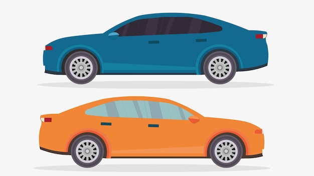 Moderne auto vector illustrator