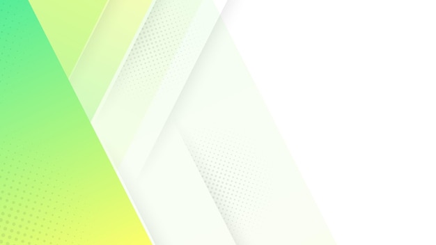 Moderne backgroundfull kleur gele en groene gradatie geometrische schuine streep halftone memphis eps 10
