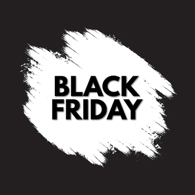 Moderne Black Friday-verkoopbannerachtergrond