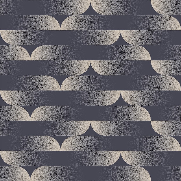 Moderne dynamische naadloze patroon Trend Vector Dot werk Cool abstracte achtergrond