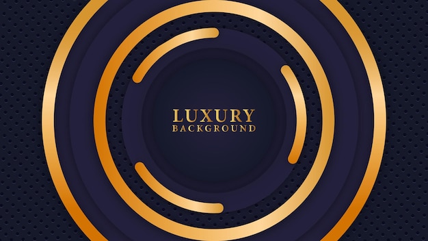 moderne en luxe achtergrond Golden Gradient Style Vector