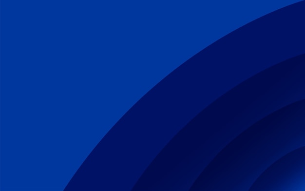 moderne futuristische blauwe abstracte achtergrond met halfronde geometrische vorm