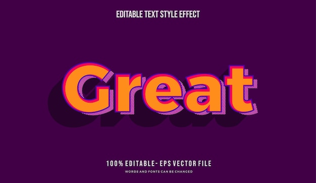 moderne gelaagde tekst met stip voor titeltekststijleffect. bewerkbaar vector lettertypebestand