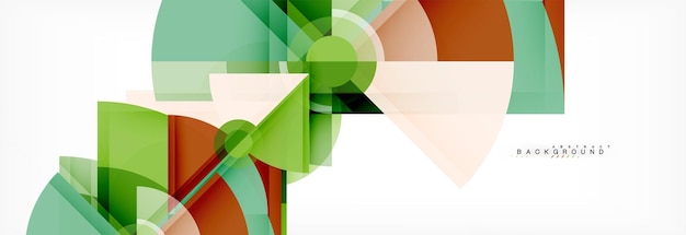 Moderne geometrische abstracte achtergrond