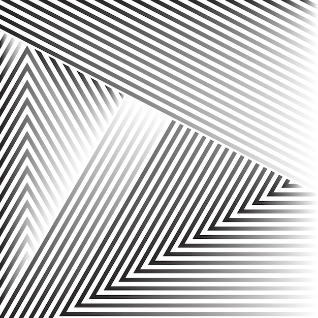 Moderne geometrische vormen lijnen met overlappende laag ontwerpelementen