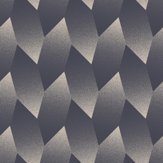 Vector moderne gezellige naadloze patroon trend vector dotwork stijlvolle abstracte achtergrond