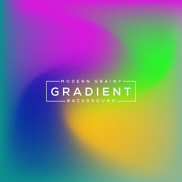 Moderne grainy gradient textuur achtergrondontwerp