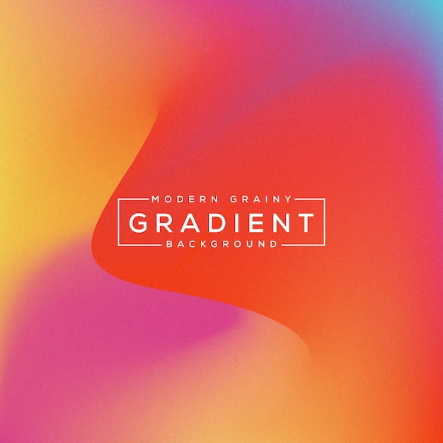 Moderne grainy gradient textuur achtergrondontwerp