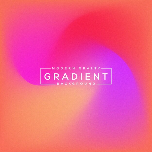 Moderne grainy gradient textuur achtergrondontwerp