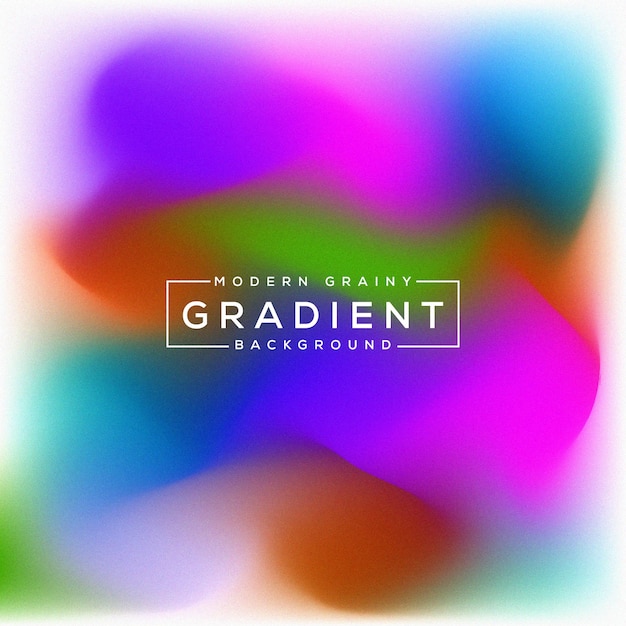 Moderne grainy gradient textuur achtergrondontwerp