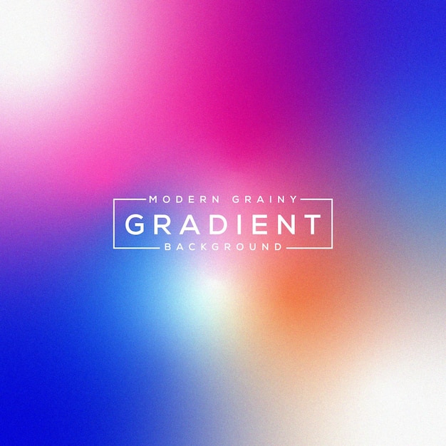 Moderne grainy gradient textuur achtergrondontwerp