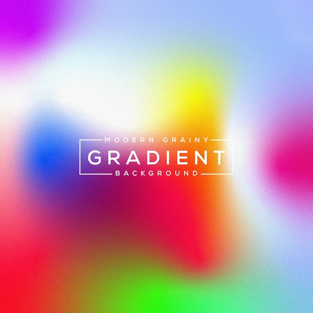 Moderne grainy gradient textuur achtergrondontwerp