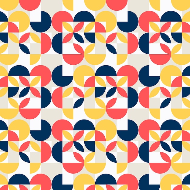 moderne heldere geometrische vormen abstracte patroon achtergrond vectorillustratie