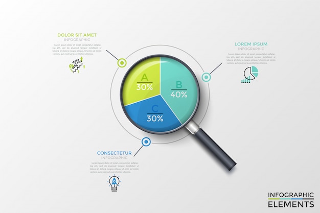 Moderne Infographic-sjabloon