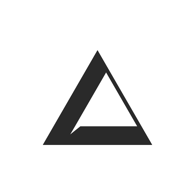 Moderne initiële A letter alfabet lettertype logo vector ontwerp