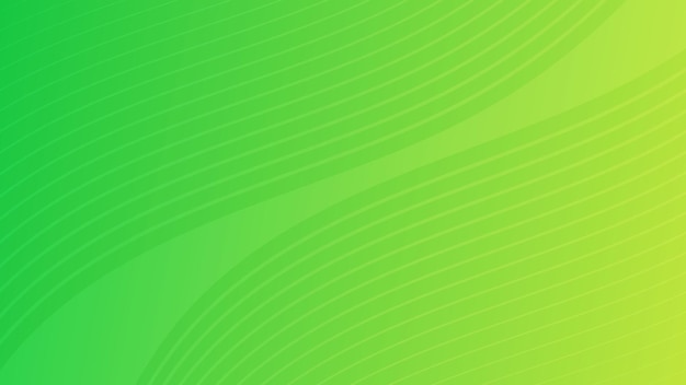 Moderne kleurrijke golfcurve verloop achtergrond. Groene minimale abstracte presentatieachtergrond. vector illustratie