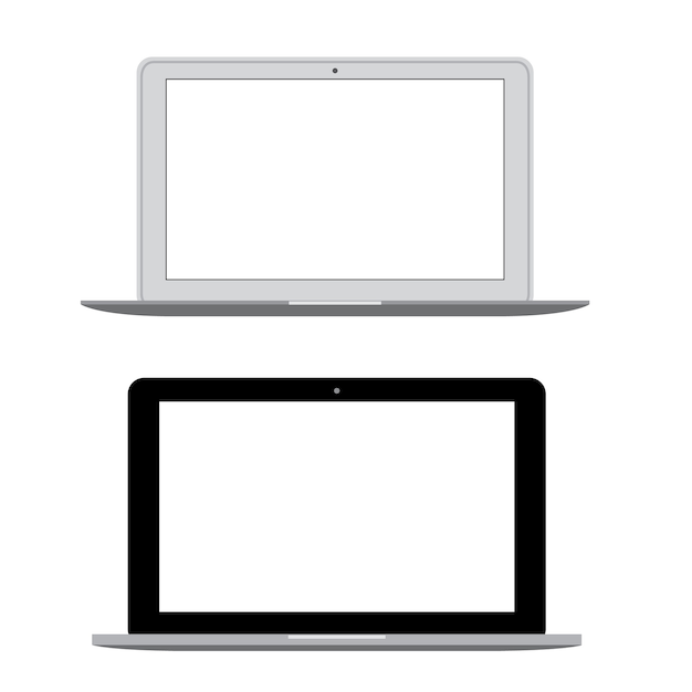 Moderne laptop Notebook Vector