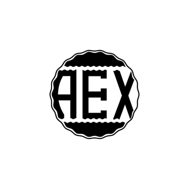 Moderne Letter Logo 'AEX'