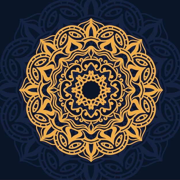 Moderne mandala achtergrond