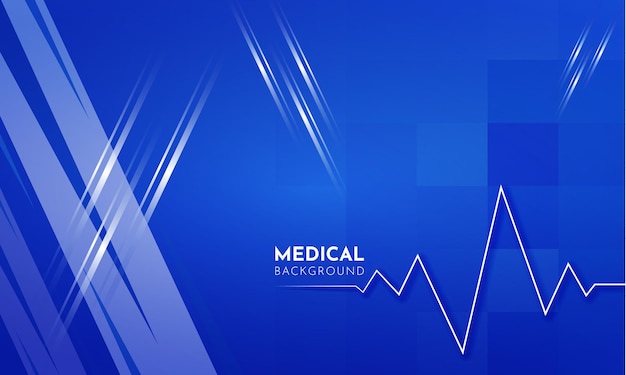 Moderne medische ontwerp achtergrond vector trendy medische achtergrond sjabloon vector