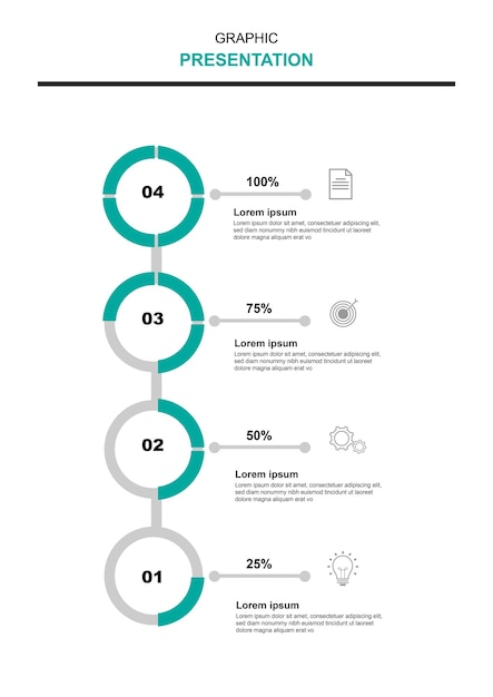 Moderne ontwerp infographic sjabloon vector