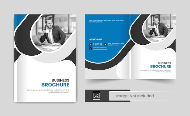 Moderne ontwerp van zakelijke brochures