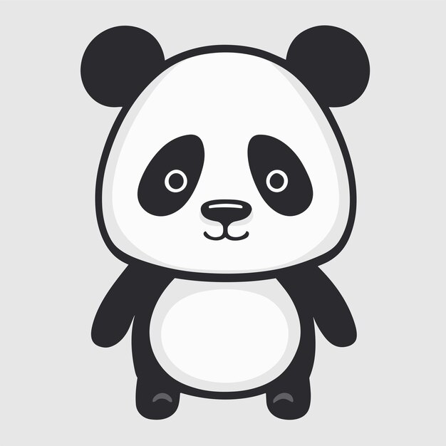 Vector moderne panda