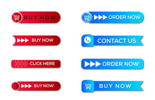 Moderne promotionele bestelling, tags, koop nu en neem contact met ons op stickers designcollectie