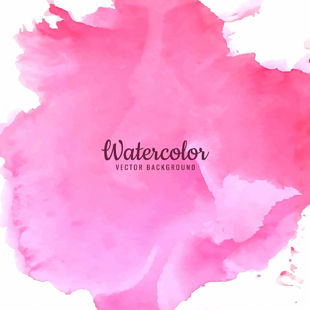 Moderne roze aquarel achtergrond