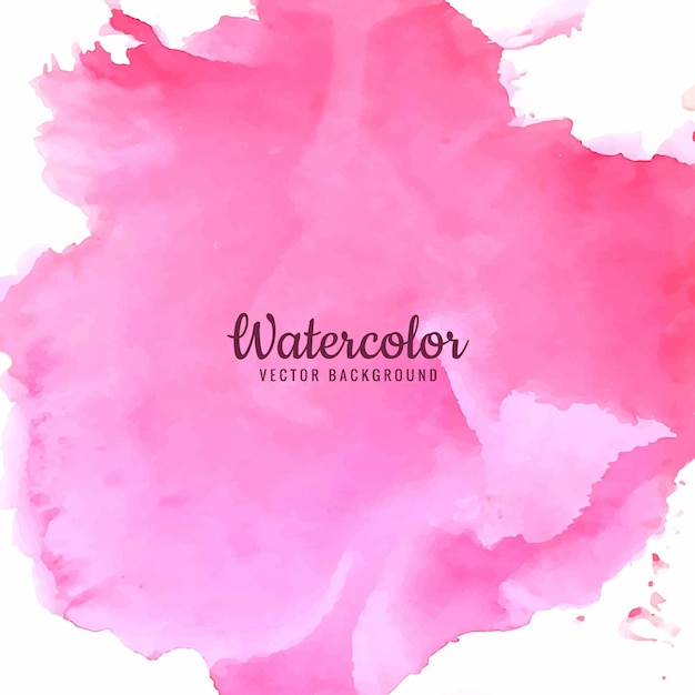 Moderne roze aquarel achtergrond