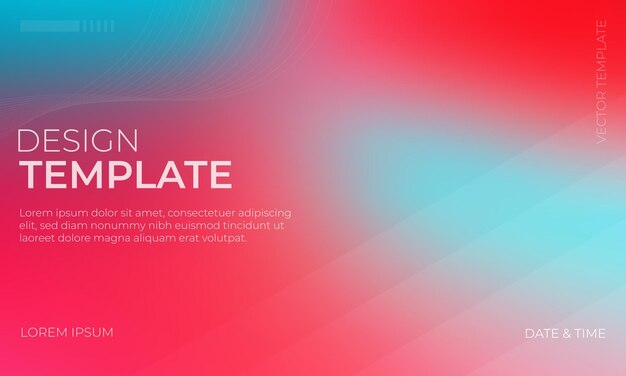 Moderne roze en turquoise Vector Grainy Texture Art
