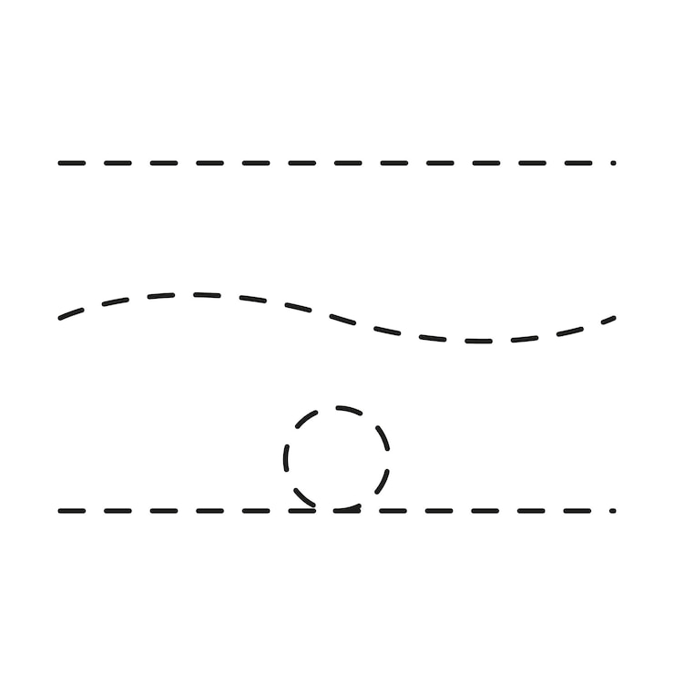 Vector moderne schets illustratie. doodle vectorillustratie. grafisch element. web-element. stoffen patroon
