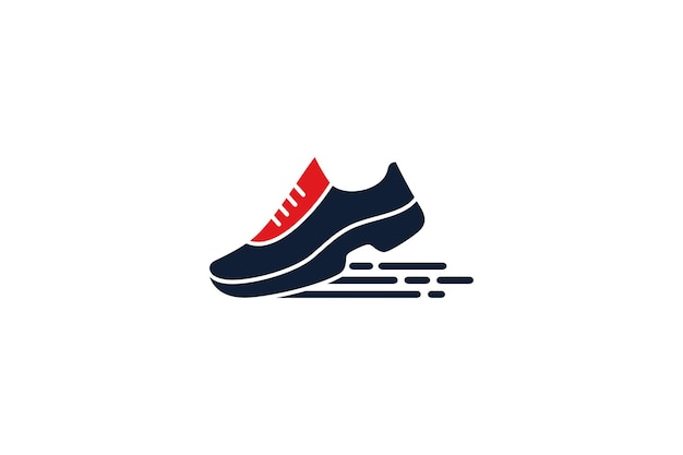 moderne schoenen sjabloon ontwerp logo