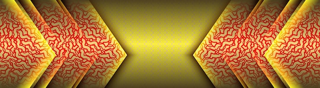 Moderne tinten driehoeken patroon luxe luxe gouden lijn 3d abstracte stijl achtergrond