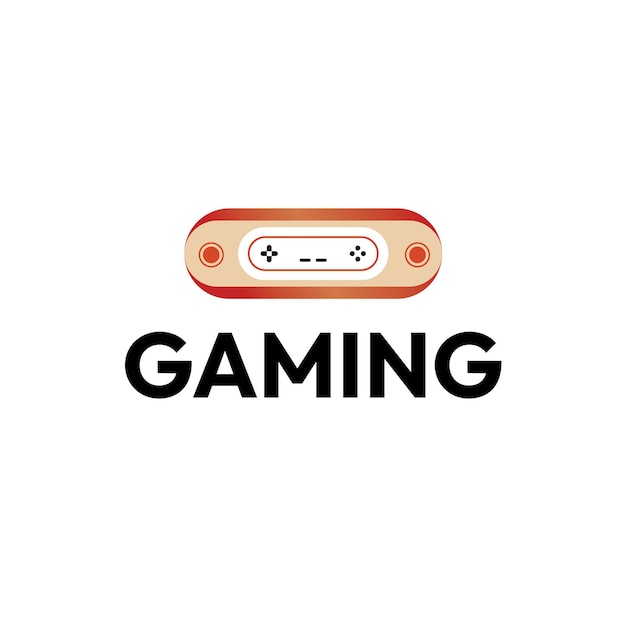 moderne vector Game Console pictogram gaming-logo