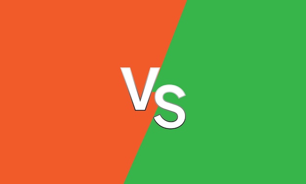 Moderne versus strijd achtergrond versus strijd kop met bliksem wedstrijden tussen