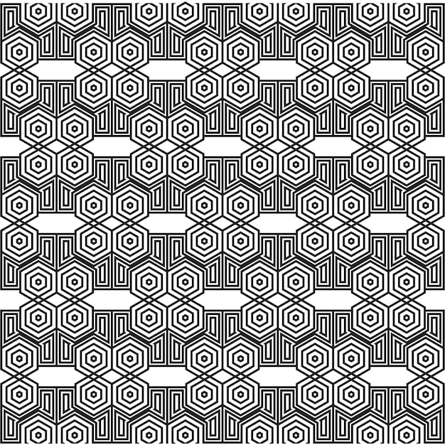 Moderne vormen lijn geometrisch patroon