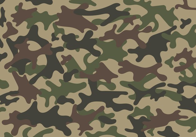 Vector modieuze camouflage patroon vector illustratie