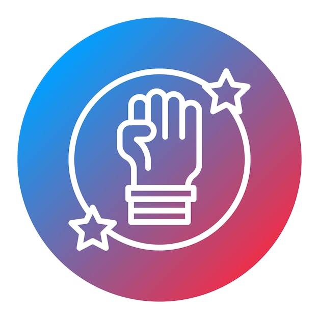 Moed icoon vector afbeelding Kan worden gebruikt voor Core Values