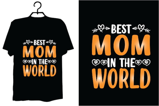 moeder t-shirt ontwerp vector