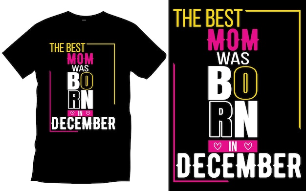 Vector moeders t-shirt ontwerp