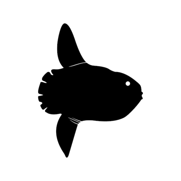 Vector mola sun fish logo